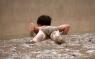 Robert just slides in the mud