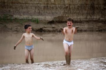 Fun in the mud