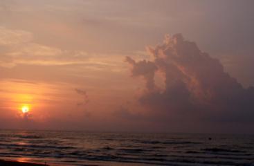 Sunrise on Padre Island