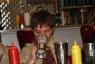 Robert sips an Egg Cream