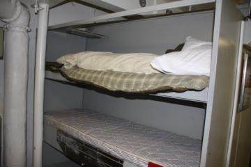 One bunk ready to go