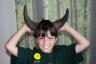 Jonathan with horns