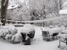 The snow piled up