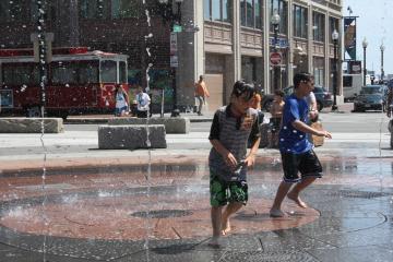 Fountain in Boston