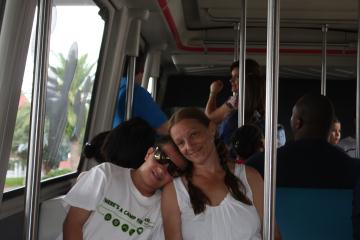 Riding the Monorail
