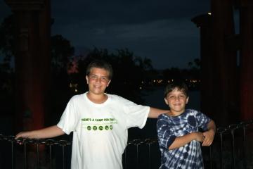Epcot at night