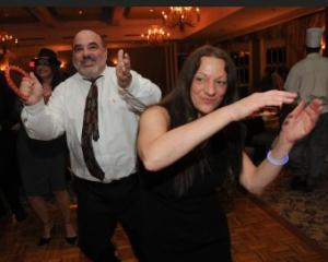 mom and dad dancing
