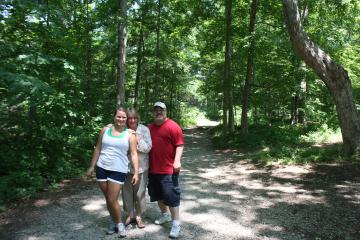 Melanie, Kathie and Ian