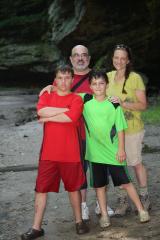 Koenig Family at Turkey Run