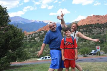 Dancing at Garden of the Gods