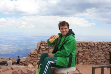 Robert on Pikes Peak