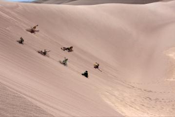 Rolling down the Dunes