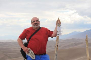 Ian at the top