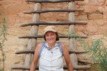 Pricess Leia at Mesa Verde