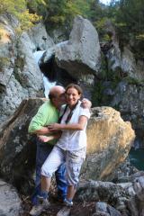 Ian and Nancy by Bash Bish Falls