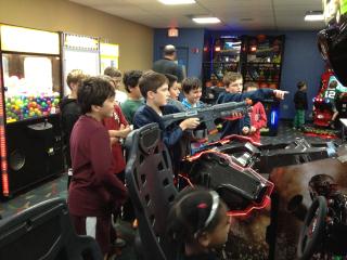 Knights United Soccer team goes bowling